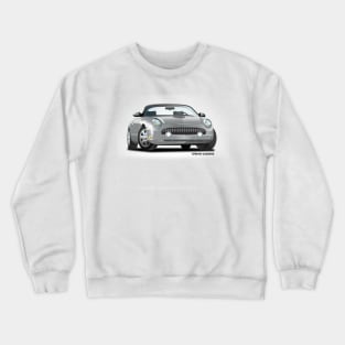 2002-2005 Retro Ford Thunderbird Metallic Crewneck Sweatshirt